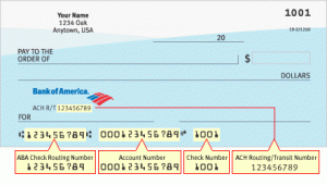 bank of america aba routing number florida